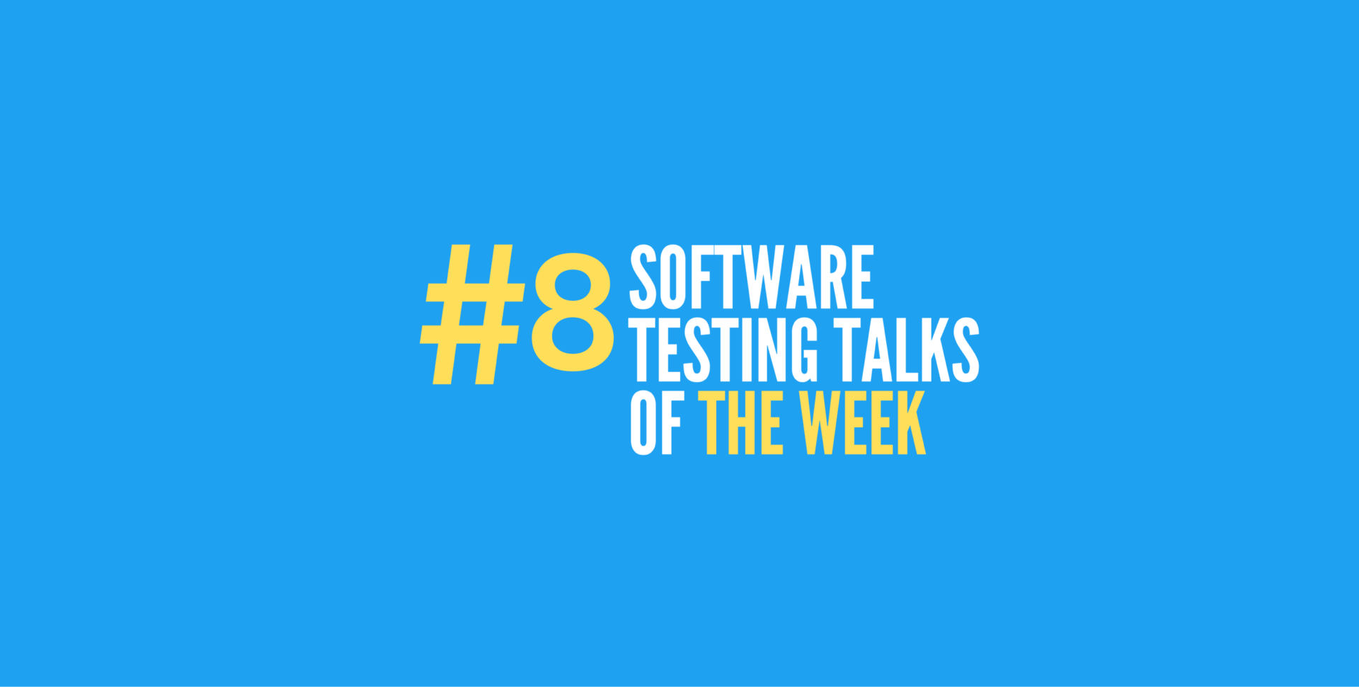 Software testing talks