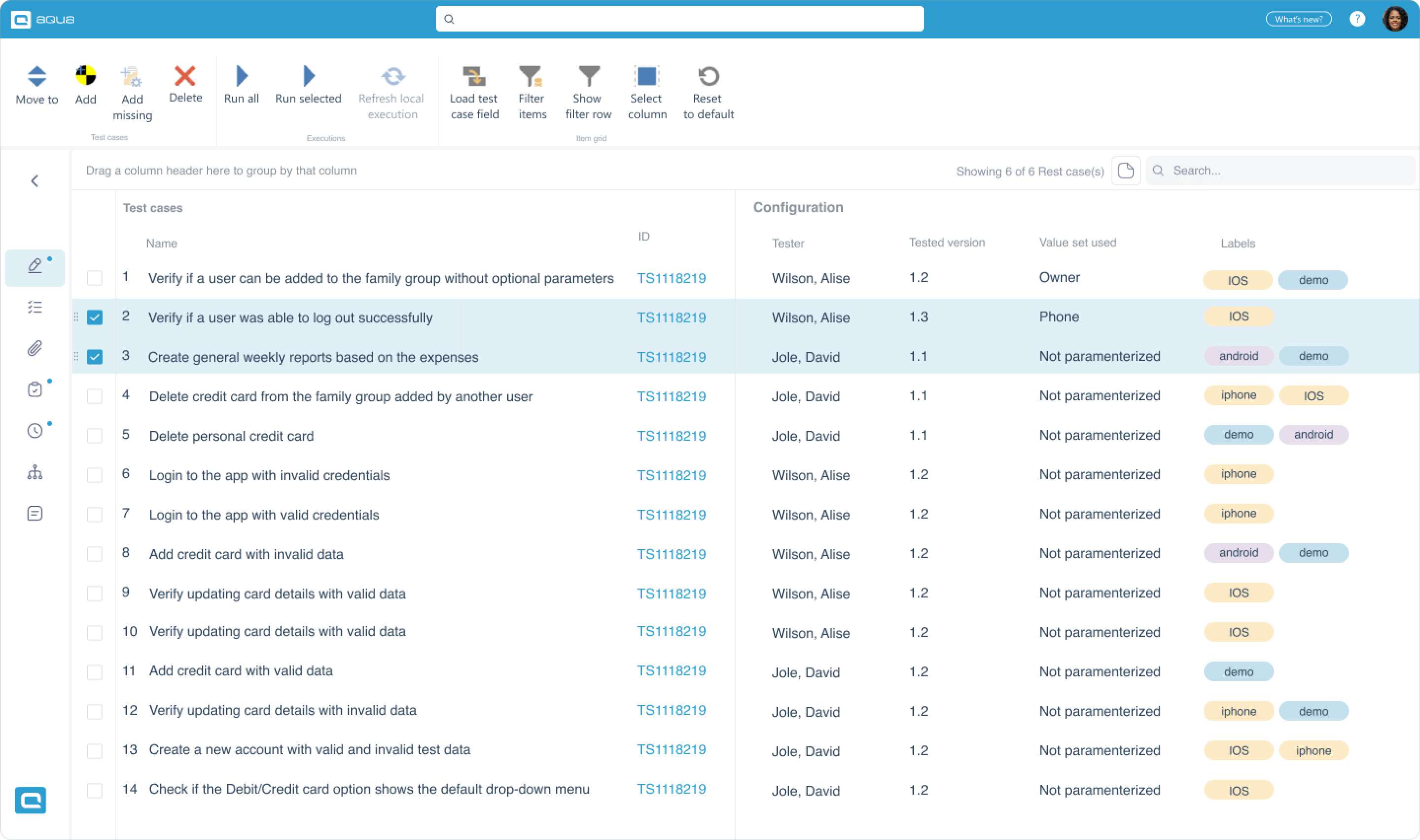 Create smart test scenarios