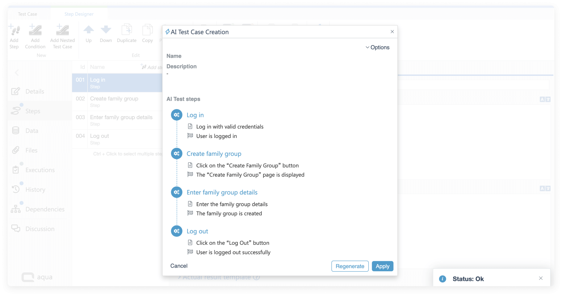 AI Create entire test cases from requirement