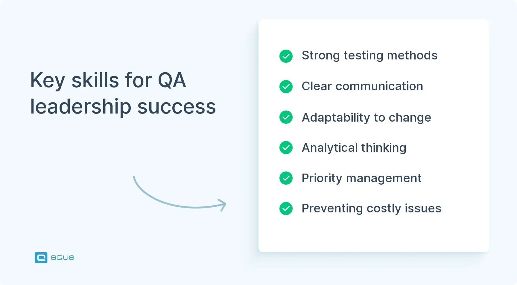 Key skills for a QA leader