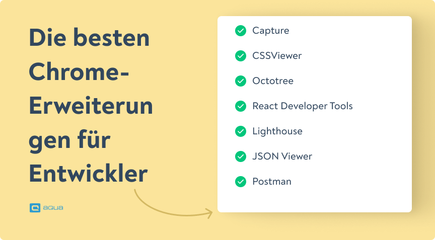 Die besten Chrome-Erweiterungen für Entwickler
