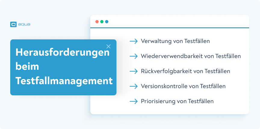 Herausforderungen beim Testfallmanagement
