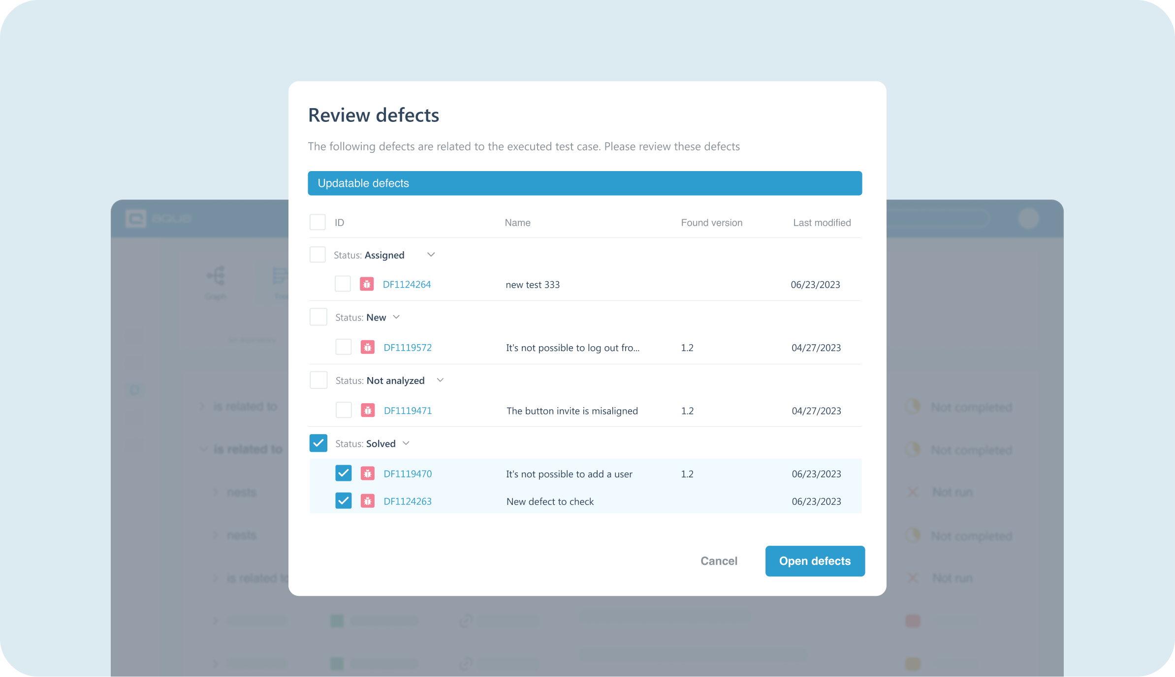 Save 10 minutes per execution on fix validation