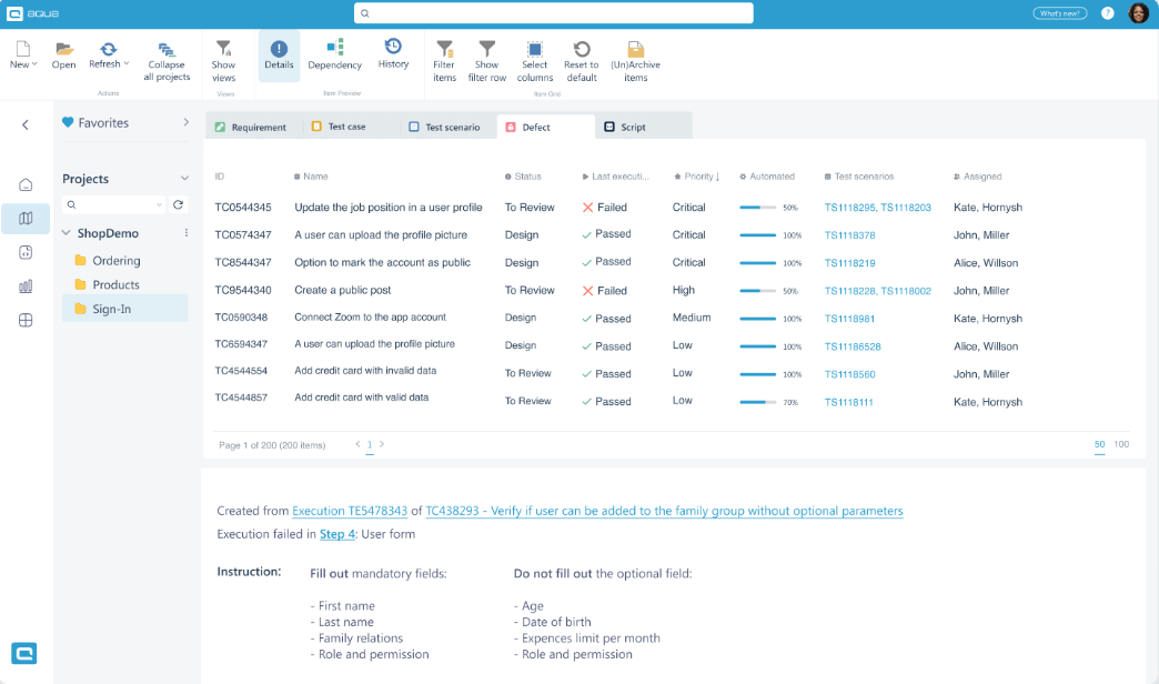 test case management tool