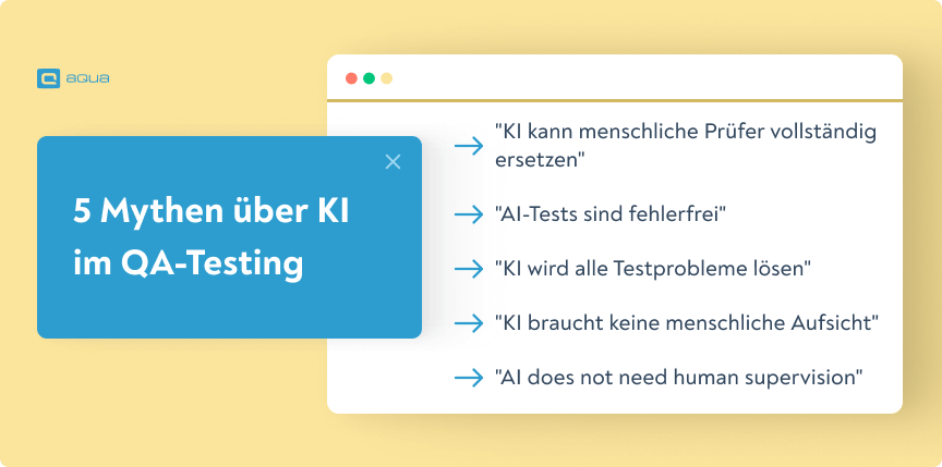 5 Mythen über KI in der Qa