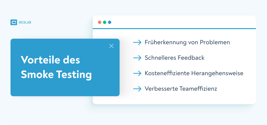 Vorteile der Smoke Testing