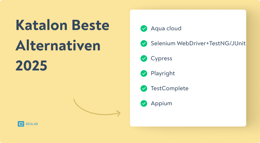 Katalon Beste Alternativen 2025