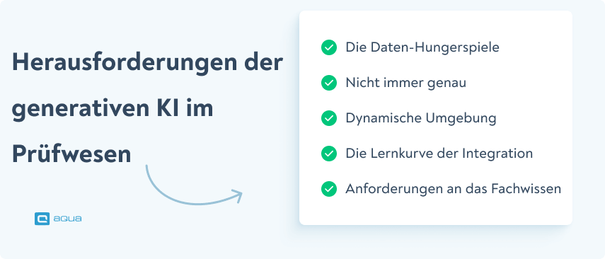 Herausforderungen der generativen KI im Prüfwesen