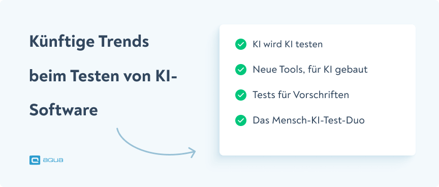 Künftige Trends beim Testen von KI-Software