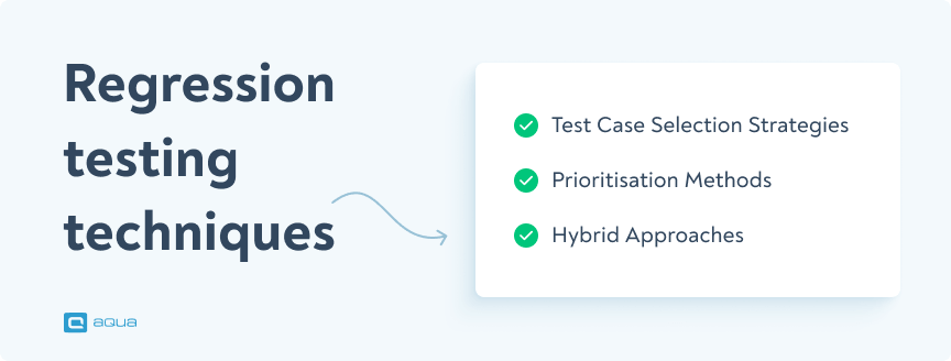 Regression testing techniques