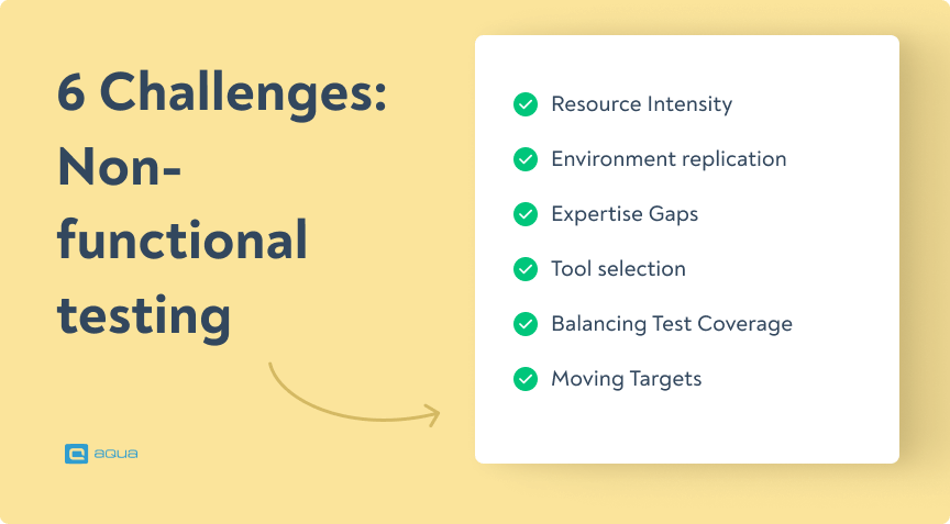 6 challenges in non-functional testing